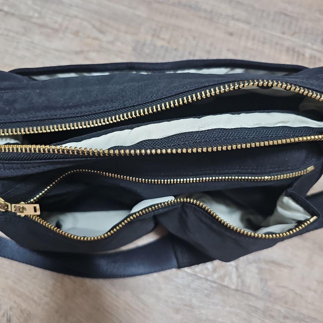 【未使用】PORTER　吉田カバン　ブラックショルダーバッグ