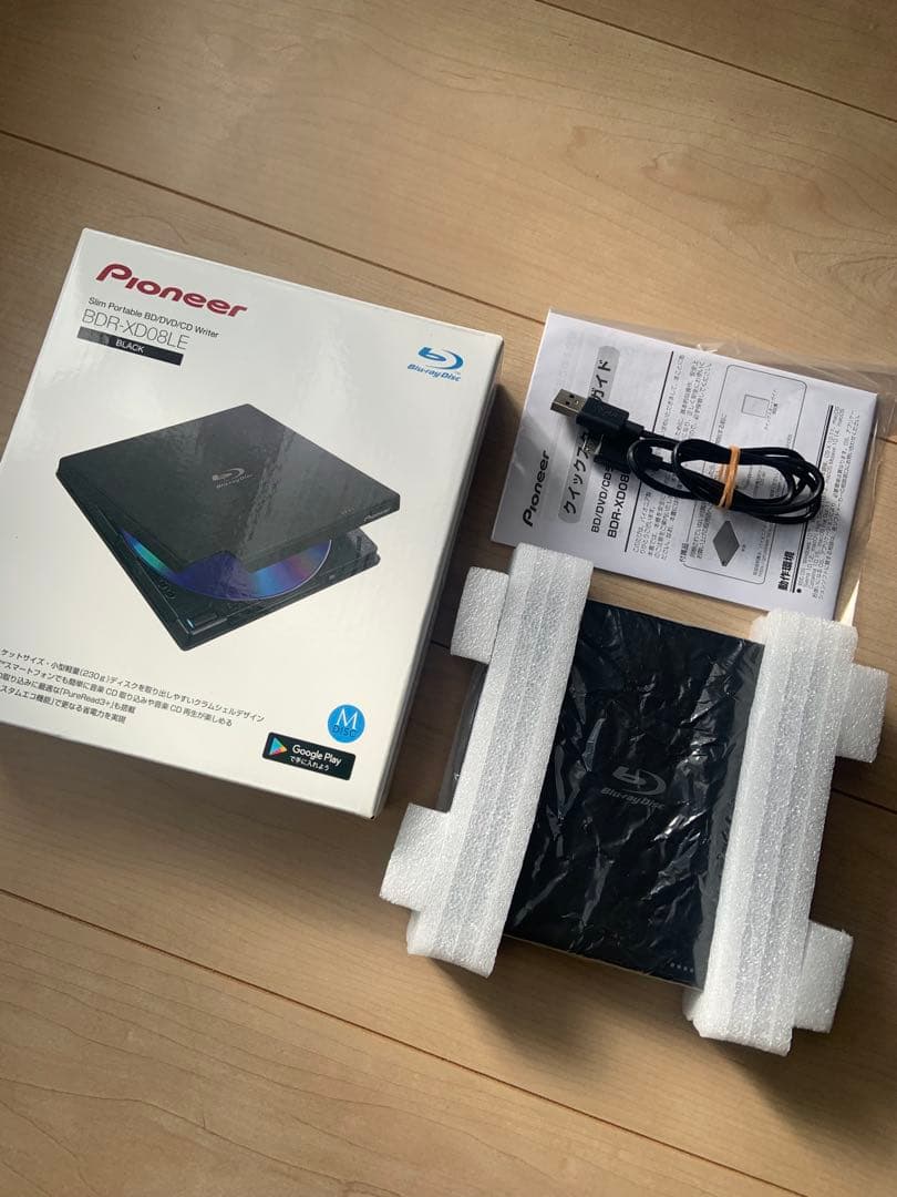 Pioneer BDR-XD08LE ブラック数回のみ使用　Blu-ray