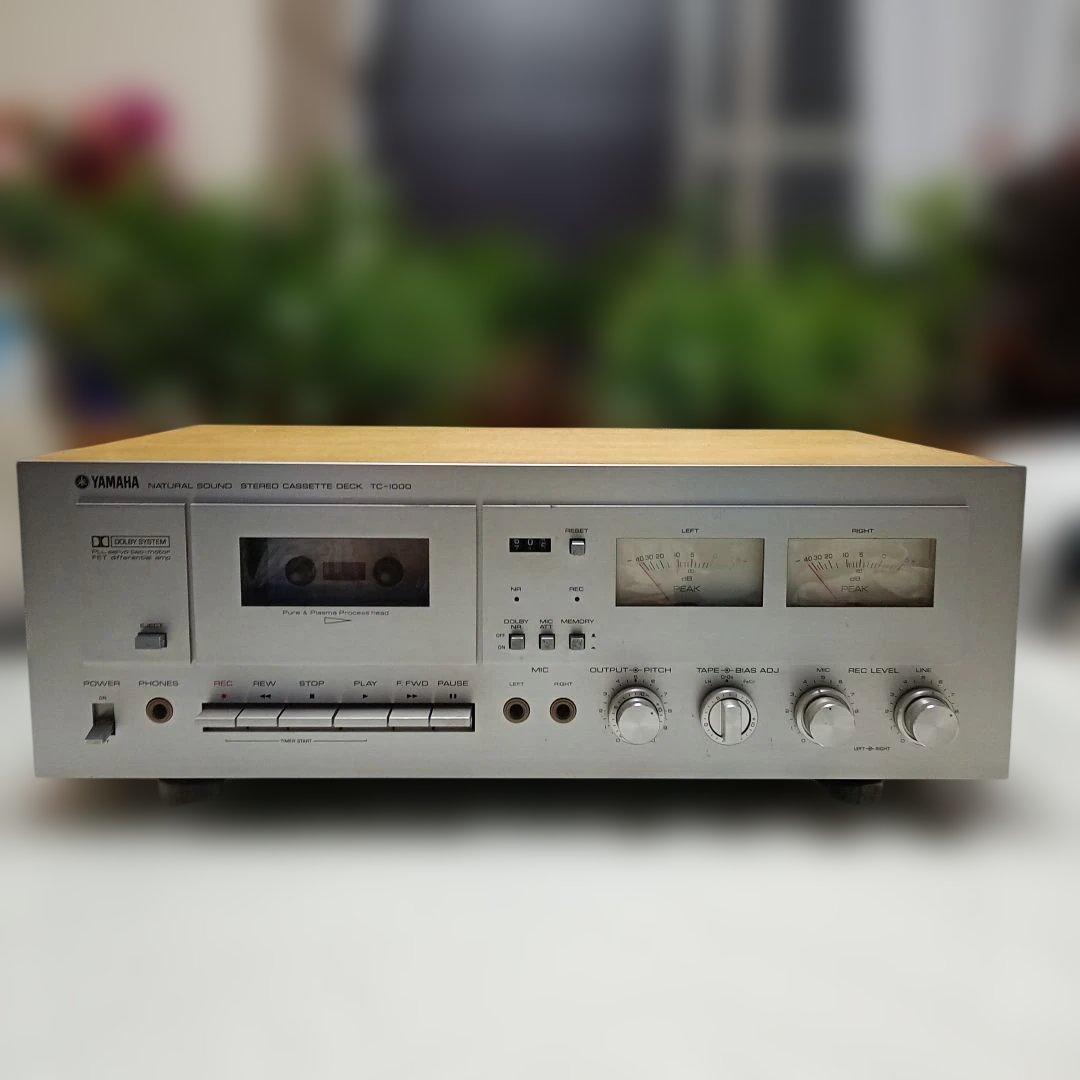 w*f様 YAMAHA TC-1000 ステレオカセットデッキ