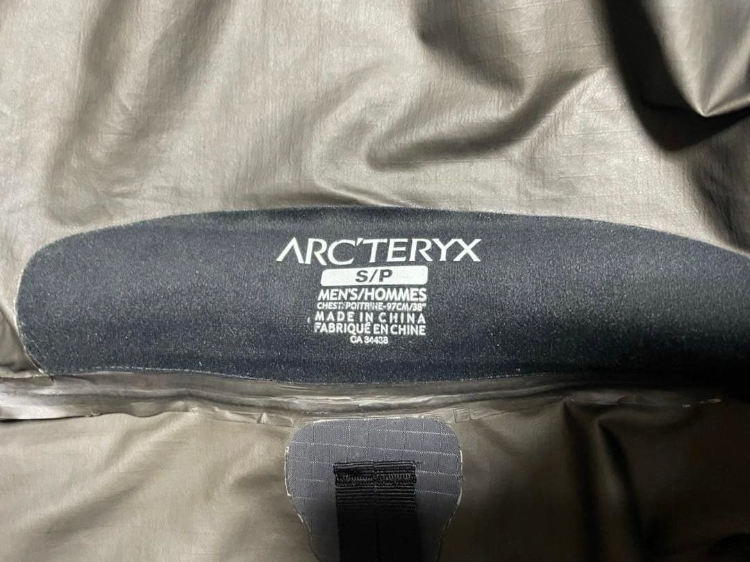 最安値 Arc’teryx beams別注 2014 金刺繍 beta sl s