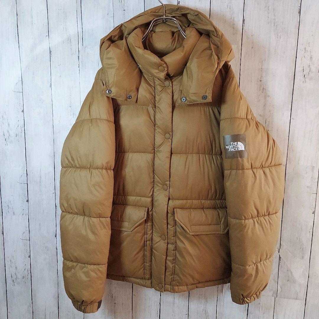 【ノースフェイス】美品 キャンプシェラショート 中綿 ダウンジャケット L