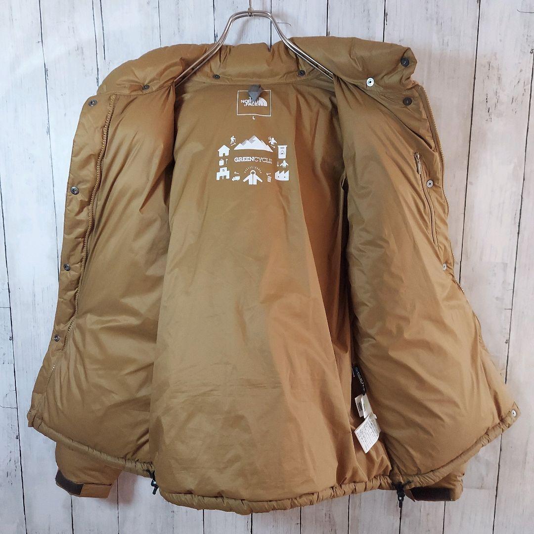 【ノースフェイス】美品 キャンプシェラショート 中綿 ダウンジャケット L