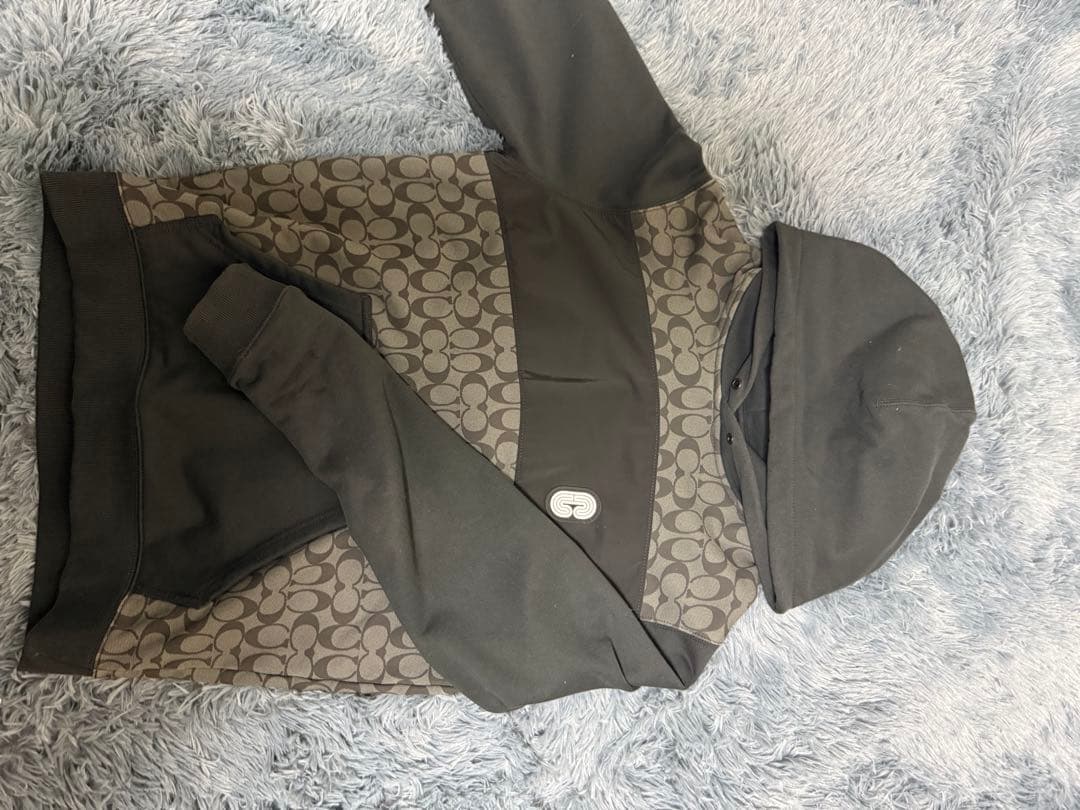 COACH ロゴパターン パーカー M