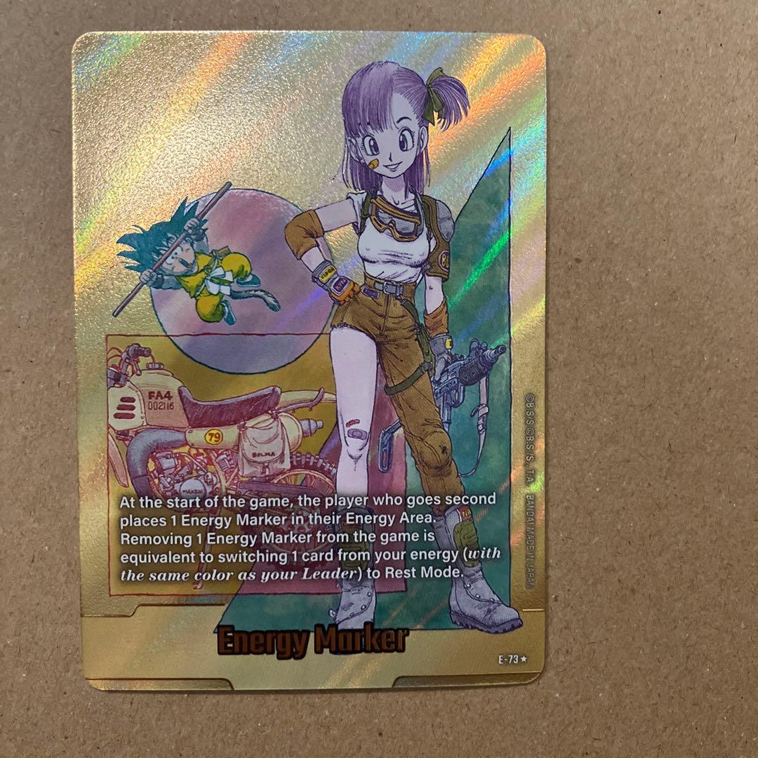 フュージョンワールド 英語版 エナジーマーカー E-73 パラレル 10巻 金