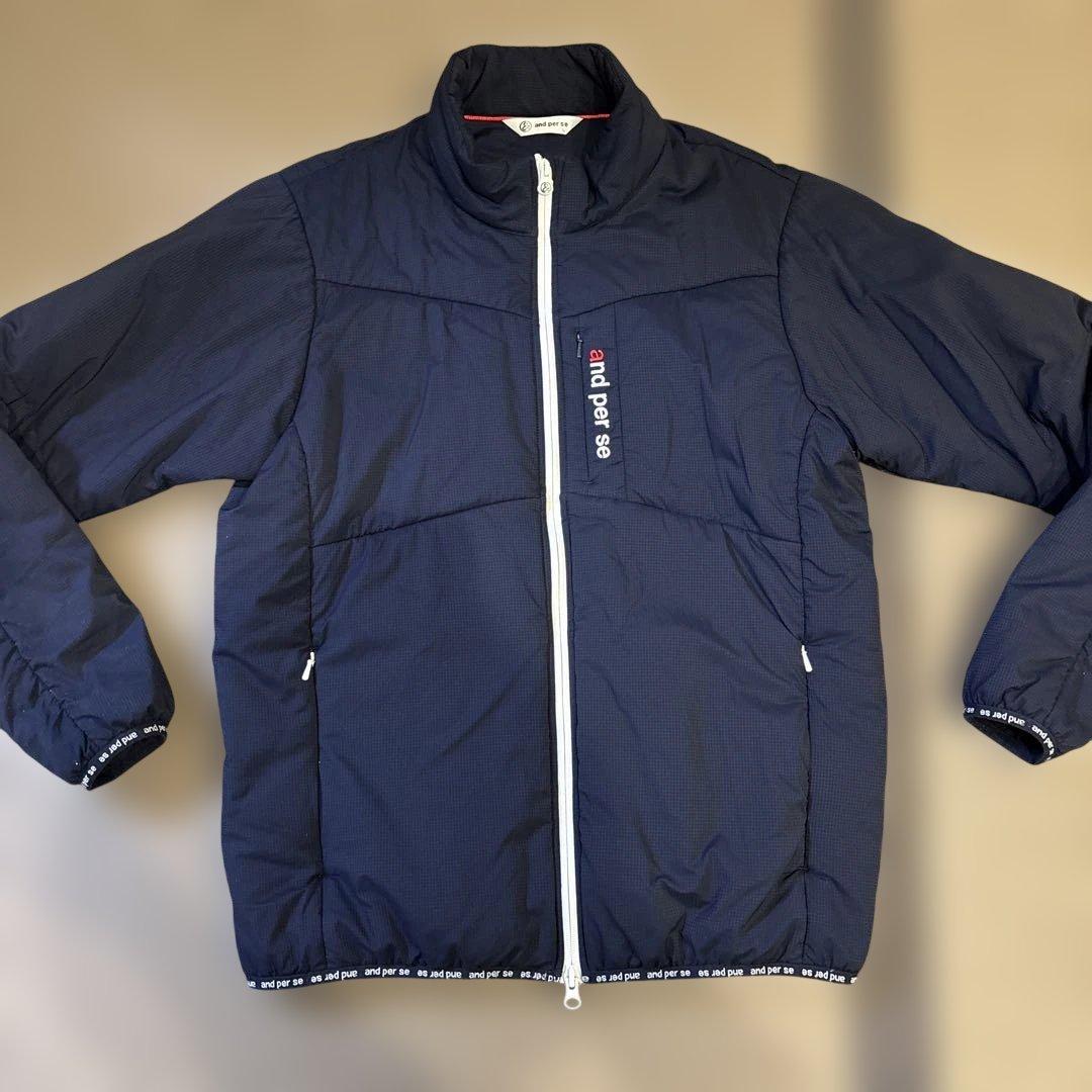 tonynuova and per se ネイビー ダウンジャケット