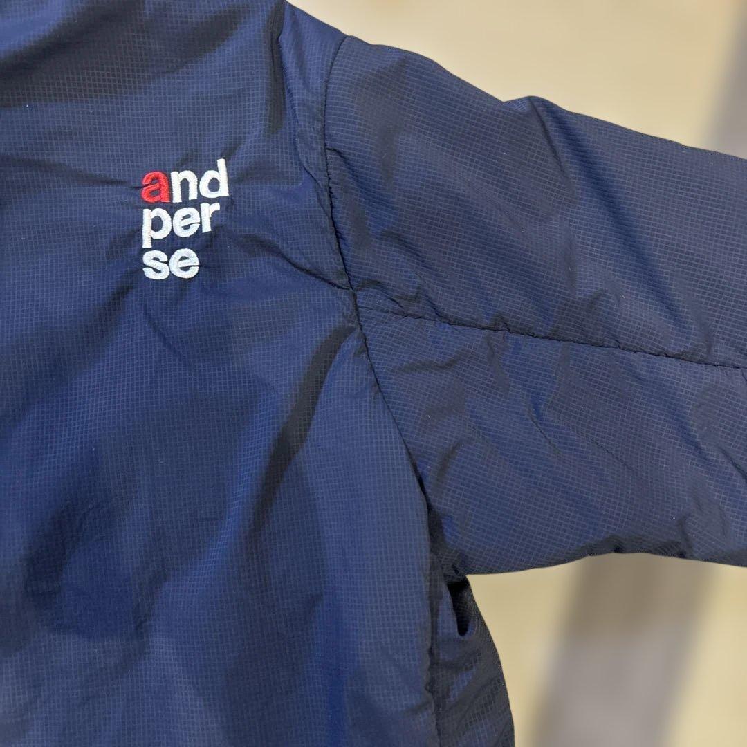 tonynuova and per se ネイビー ダウンジャケット