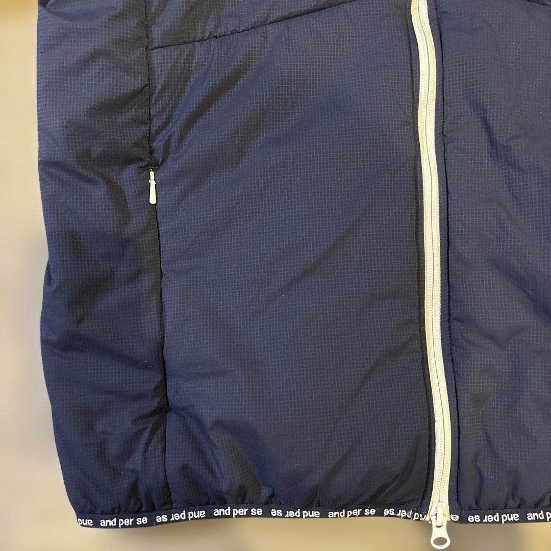 tonynuova and per se ネイビー ダウンジャケット