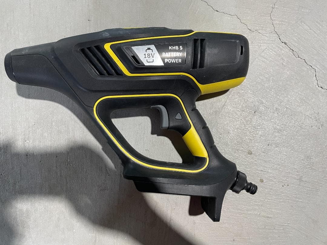 KARCHER モバイル高圧洗浄機 KHB5 バッテリーセット 専用スタンド付