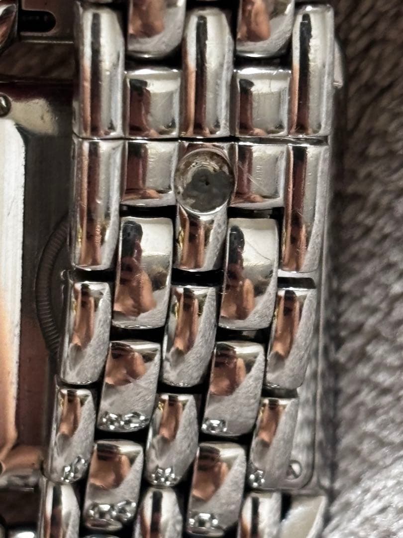 HERMES 自動巻き時計 シルバー