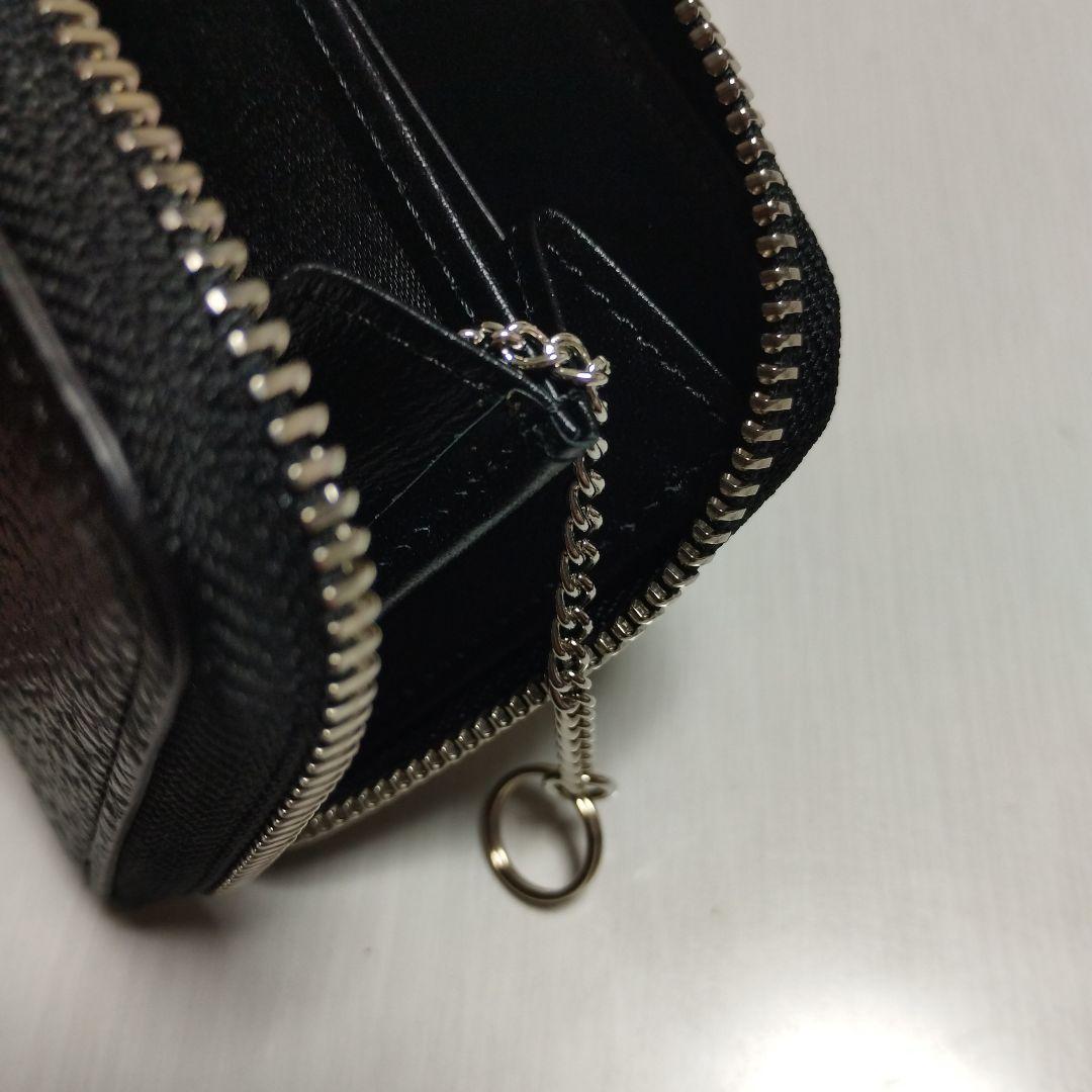 レア 未使用 日本製 PELLE MORBIDA チェーン付き コンパクト 財布