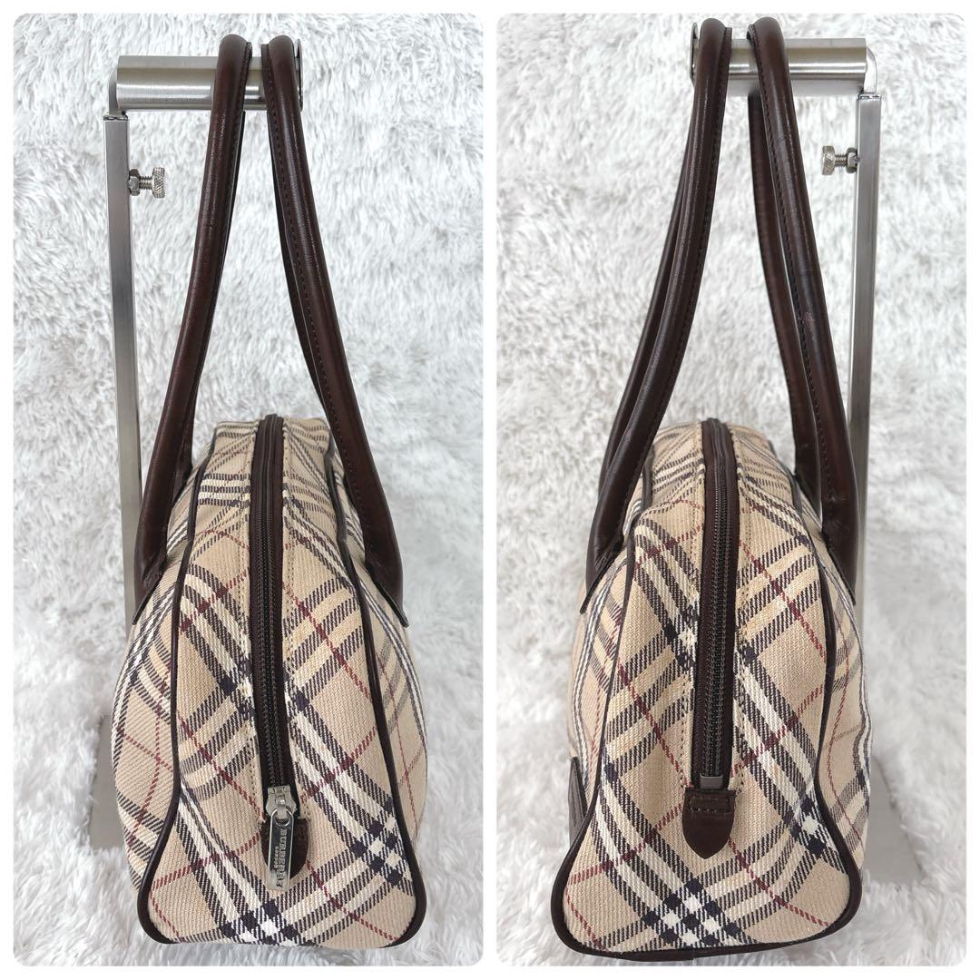 BURBERRY BLUE LABEL　ミニボストン　ノバチェック　三陽商会