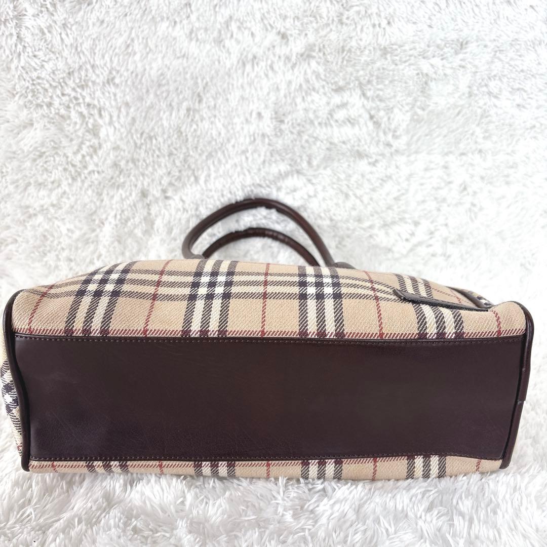 BURBERRY BLUE LABEL　ミニボストン　ノバチェック　三陽商会