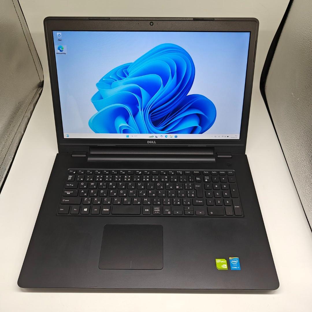 【DELL】爆速i7 SSD256GB 8GB グラボ搭載 大型 ノートPC