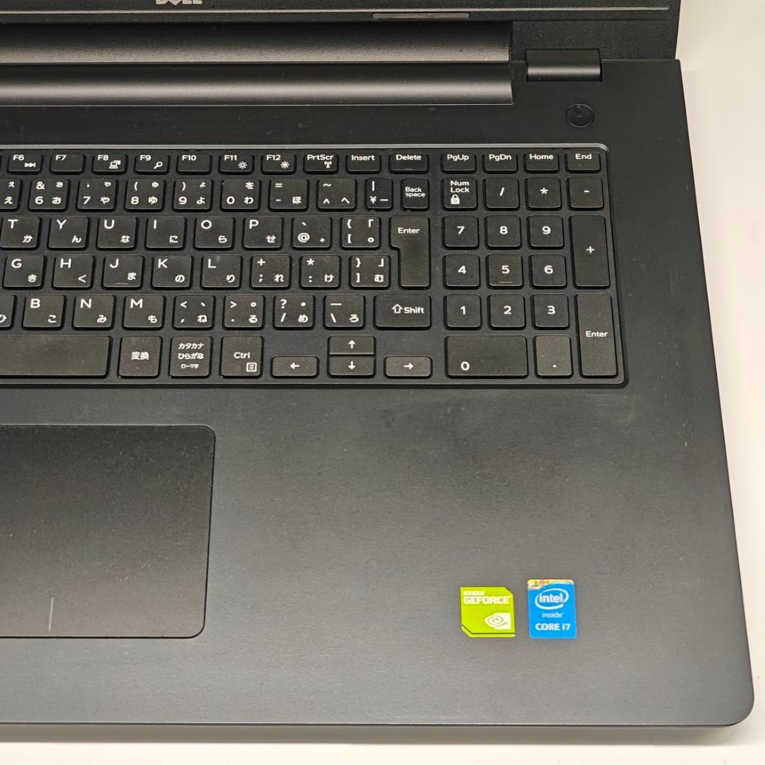 【DELL】爆速i7 SSD256GB 8GB グラボ搭載 大型 ノートPC
