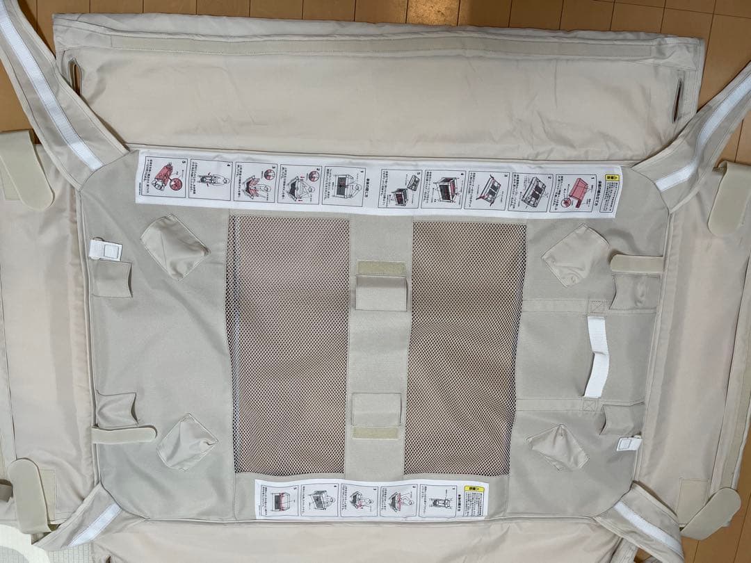 【アップリカ】ベビーベッド　ココネルエアープラス　ベージュ