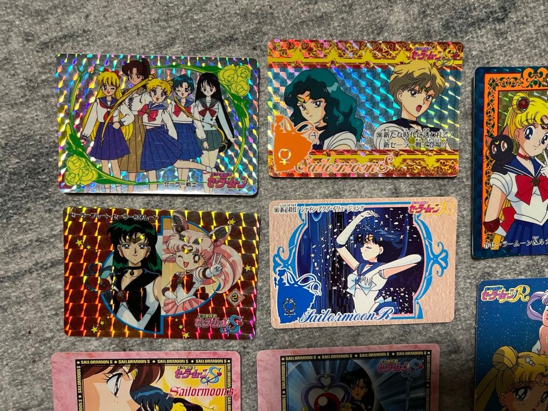 セーラームーン トレーディングカードセット　バンプレ　バンダイ　キラ　59枚