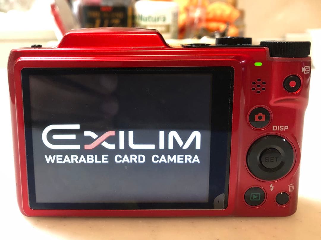 CASIO EXILIM EX-H50 カシオ コンデジ レッド