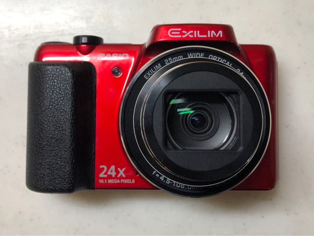 CASIO EXILIM EX-H50 カシオ コンデジ レッド