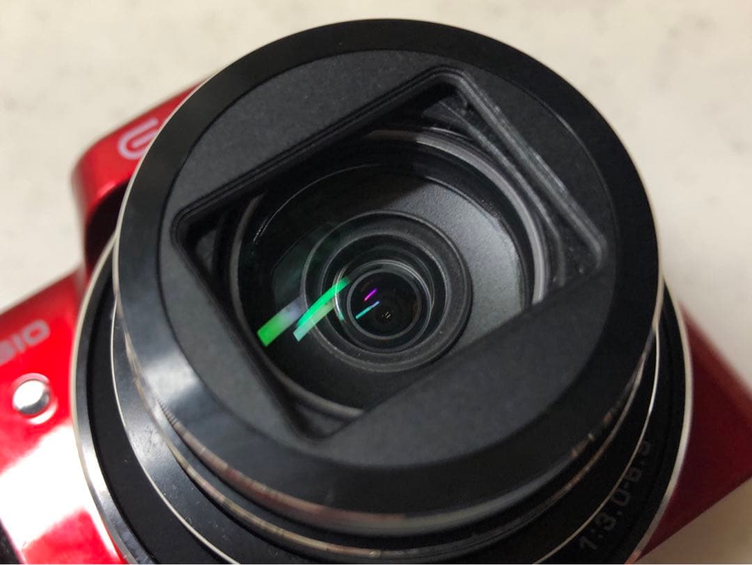 CASIO EXILIM EX-H50 カシオ コンデジ レッド