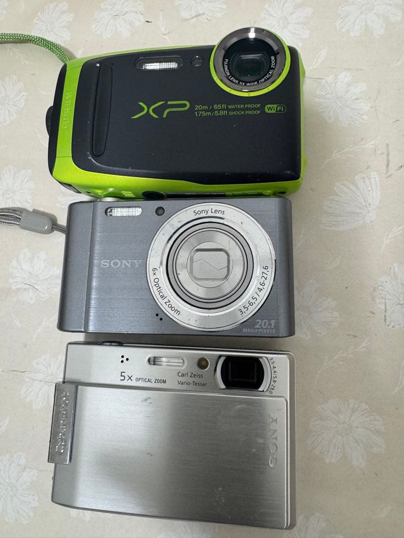 N*r様 デジカメ3台まとめ売り 動作確認