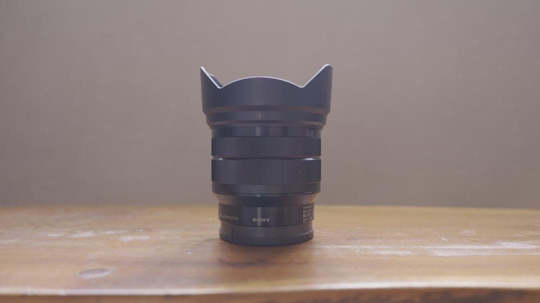 【箱あり・フィルター各種付き】Sony 10-18mm F4 OSS