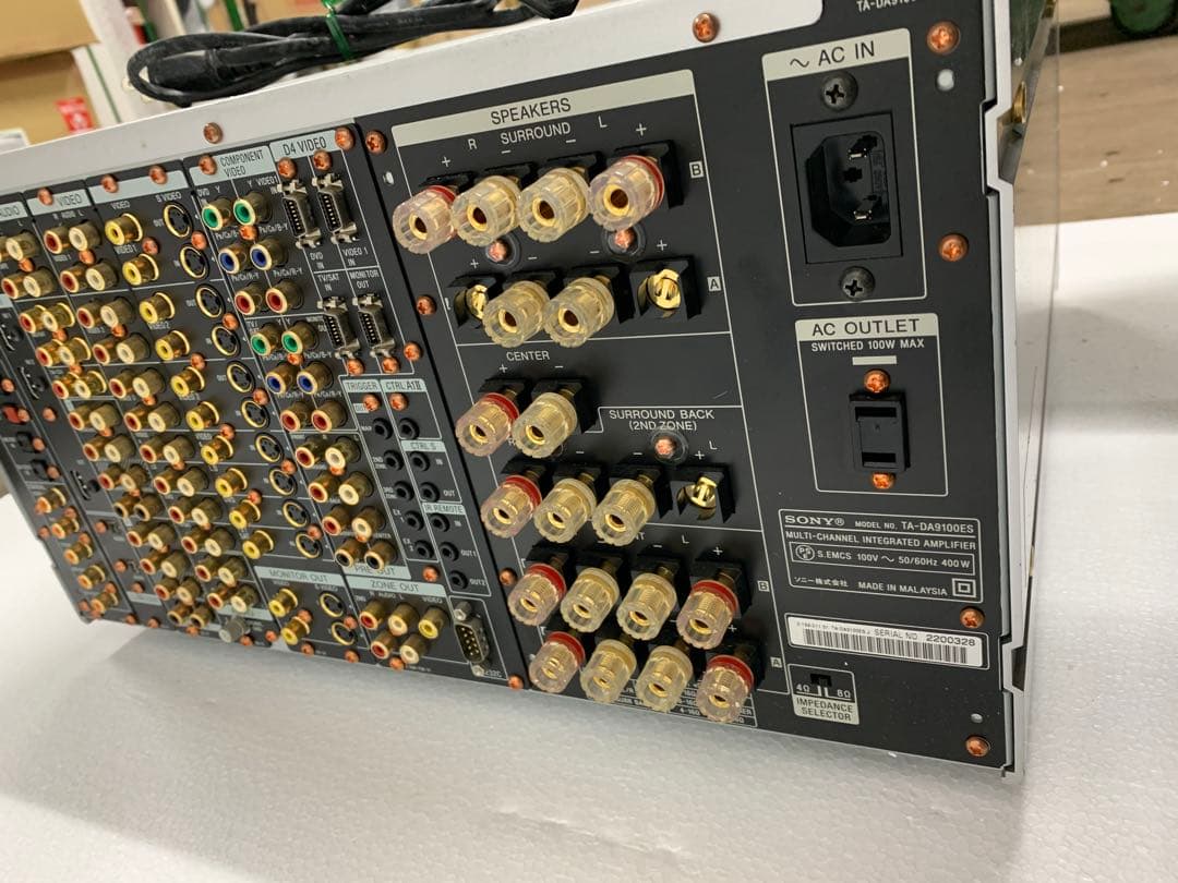 『0071』SONY DA9100ES AVアンプ 7チャンネルデジタルアンプ