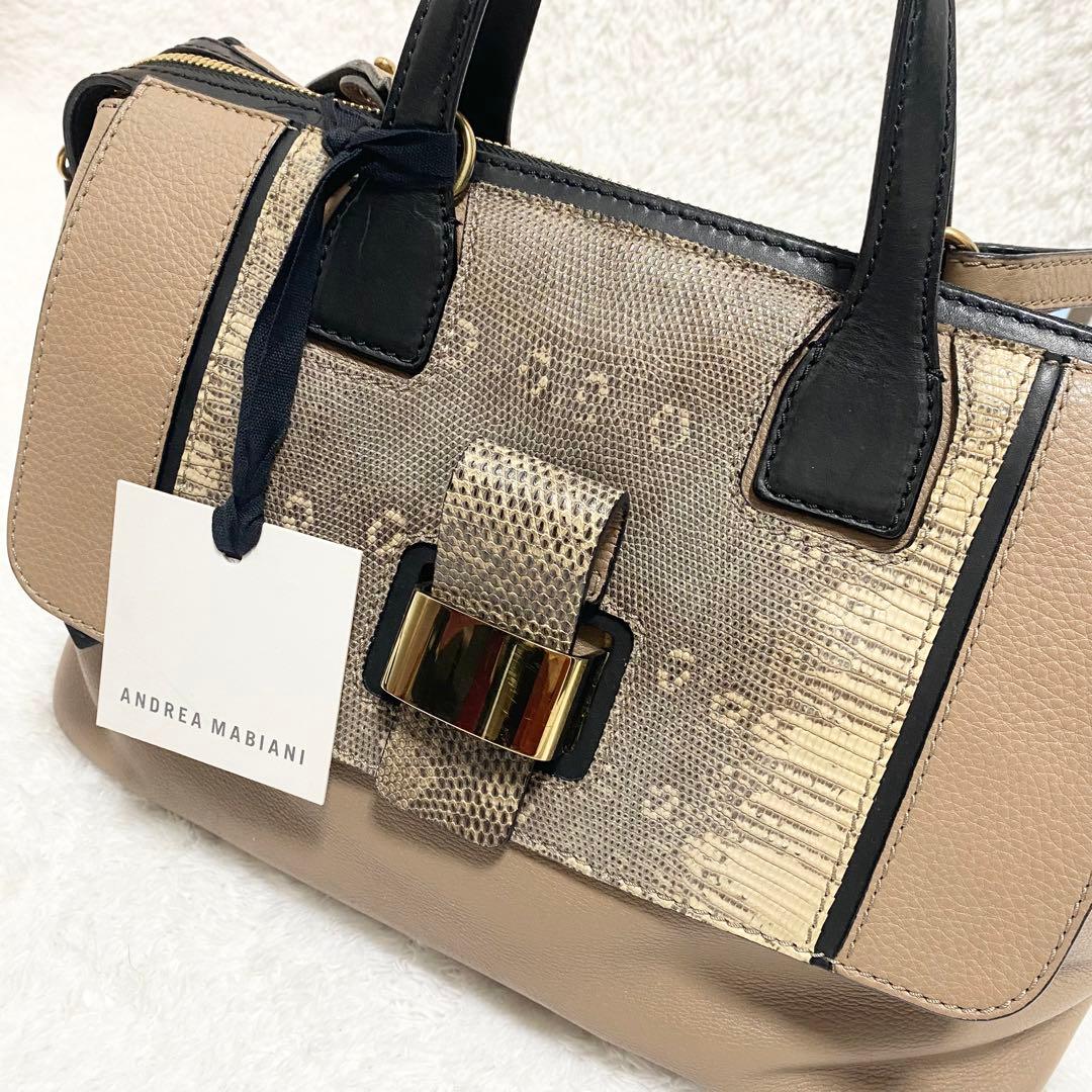 アンドレアマビアーニ  ANDREA MABIANI  本革 レザー バッグ