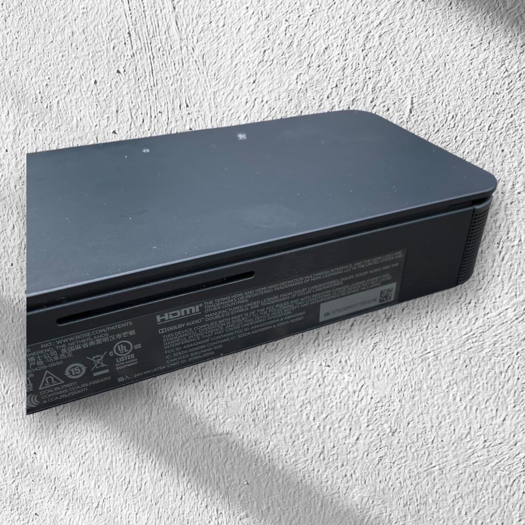 Bose Soundbar 500 サウンドバー　リモコン、接続ケーブル付属