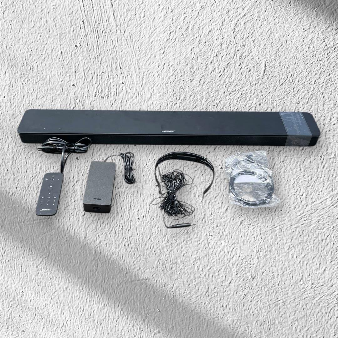 Bose Soundbar 500 サウンドバー　リモコン、接続ケーブル付属