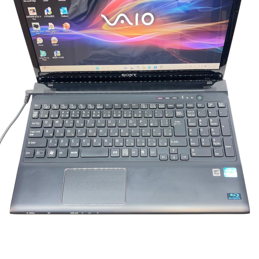 VAIO/ノートパソコン/Corei7/新品SSD/オフィス/Win11/A9