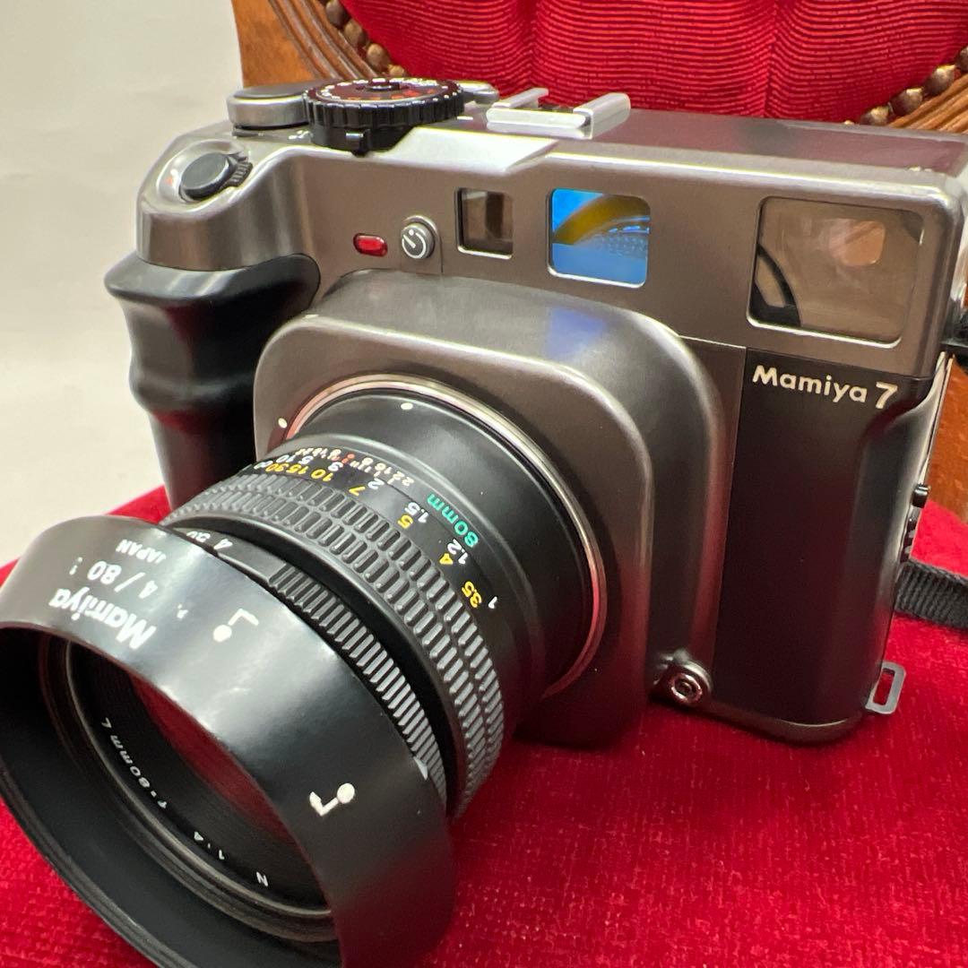 Mamiya 7 マミヤ7 レンジファインダーカメラ ＋80mmレンズ