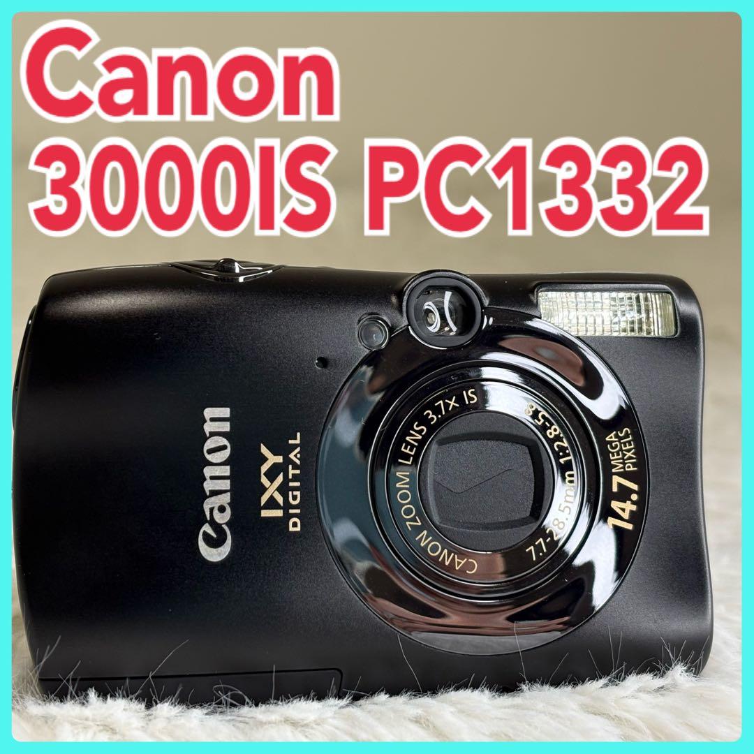 Canon カメラ　IXY 3000IS PC1332 充電器 コンデジ　動作品