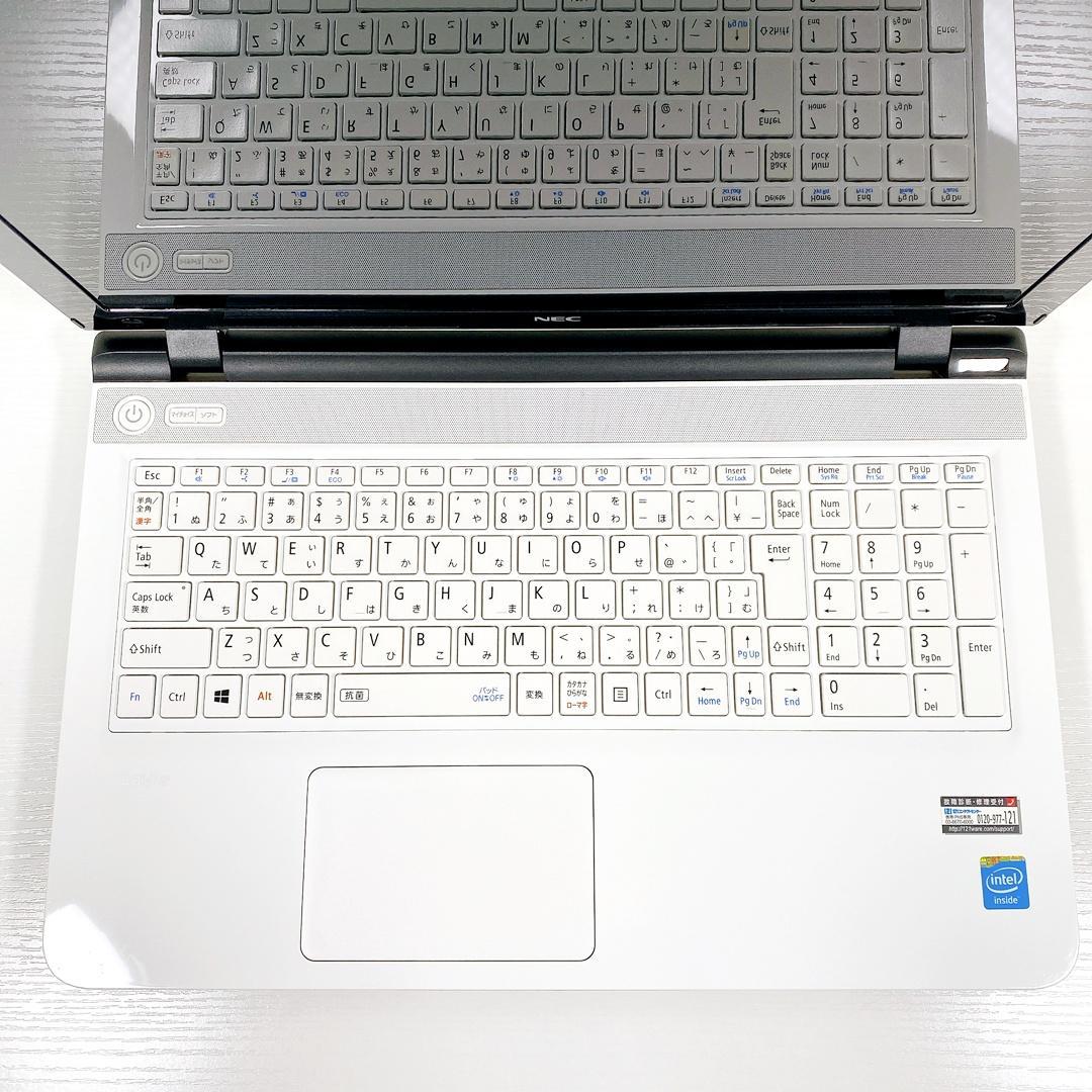 届いてすぐに使える✨事務作業OK✨快適SSD✨カメラ✨NECノートパソコン✨10