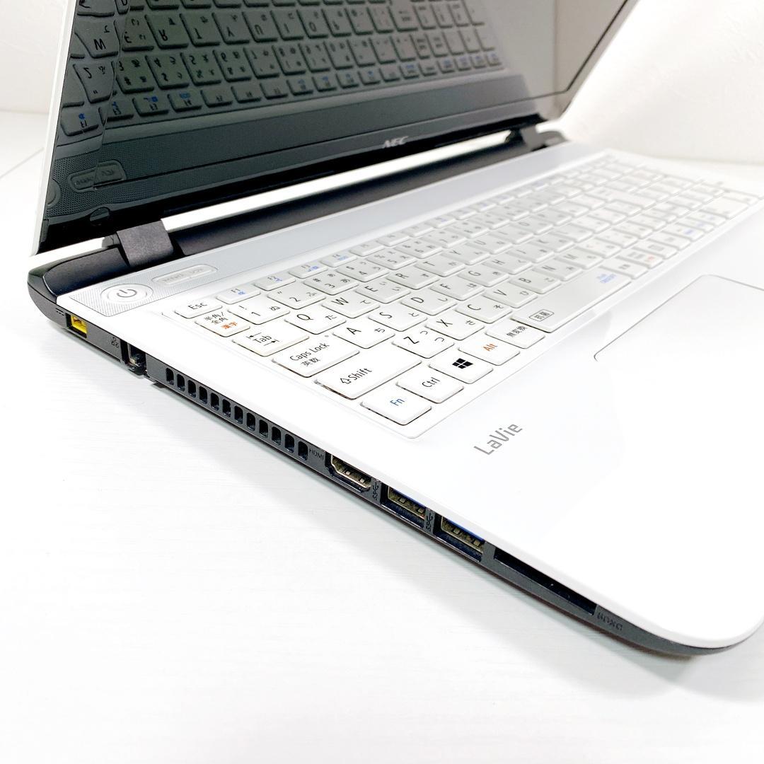 届いてすぐに使える✨事務作業OK✨快適SSD✨カメラ✨NECノートパソコン✨10