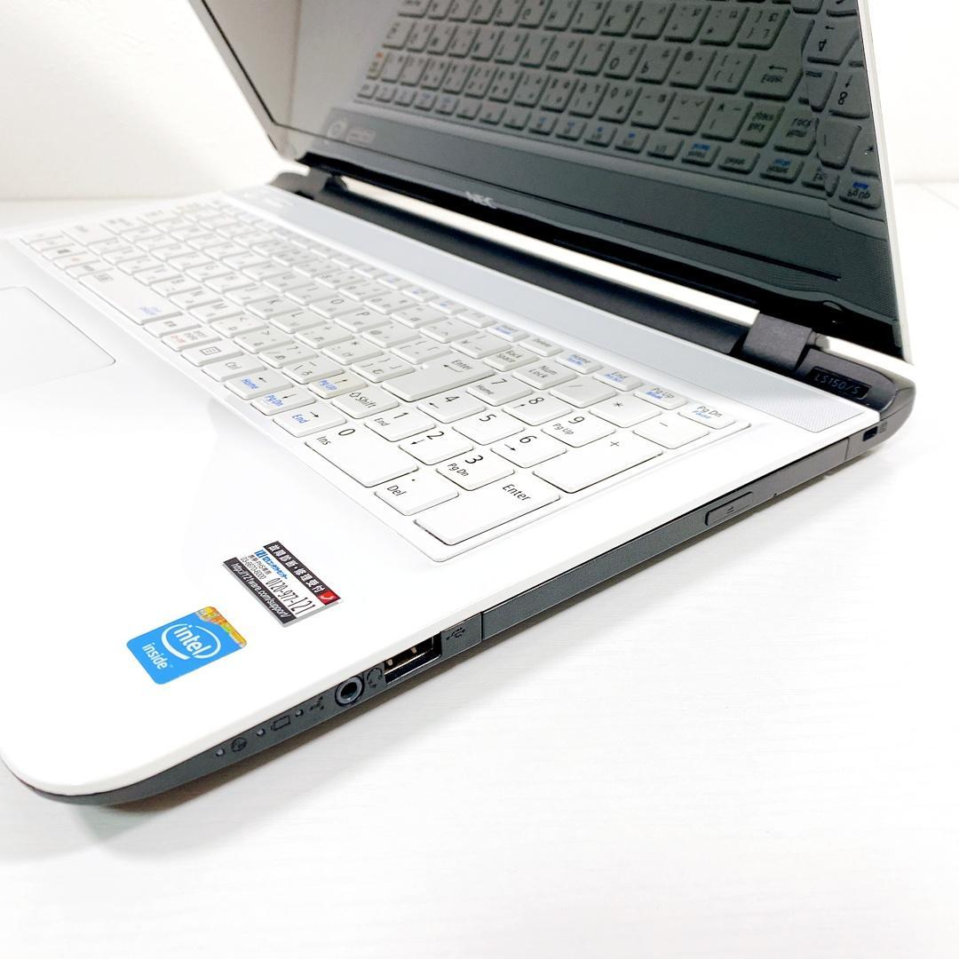 届いてすぐに使える✨事務作業OK✨快適SSD✨カメラ✨NECノートパソコン✨10