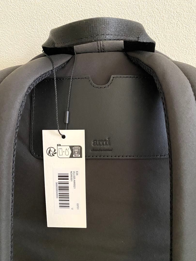 AMI PARIS アミパリス リュック バックパック ブラック