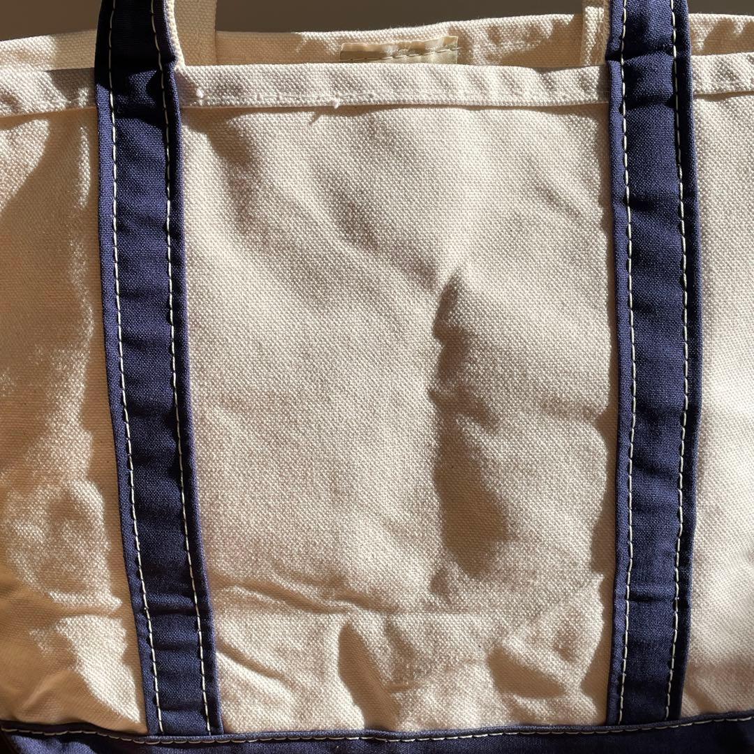 L.L.Bean トート オープン・トップ M ブルー 美品 ビンテージ