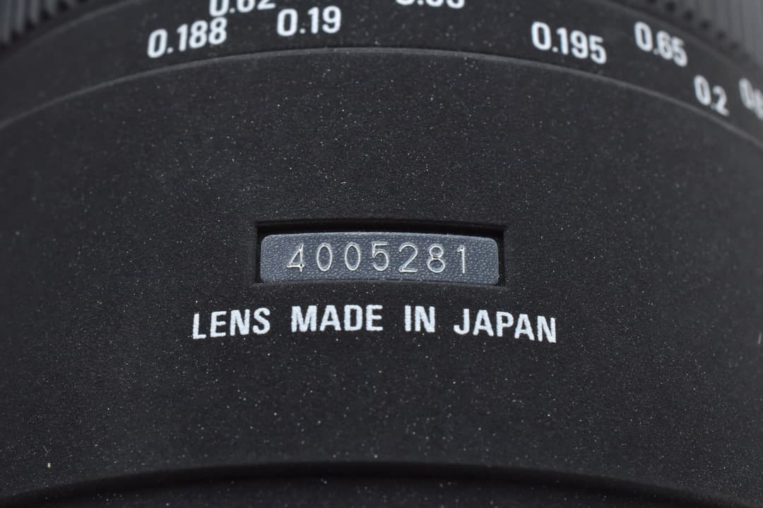 レンズ(単焦点) Sigma 50mm F2.8 DG EX MACRO Canon #8993