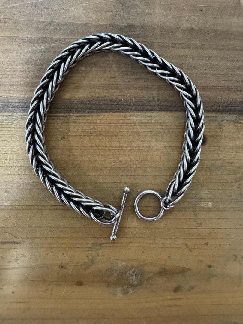 Steve arviso ダブルマネーチェーンブレスレット