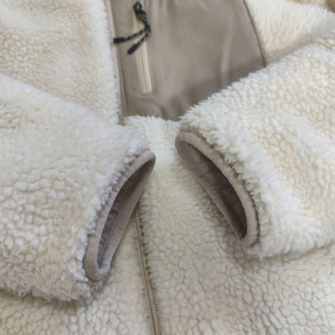 【TAION】SHIPS別注　ボアリバーシブルダウンコート