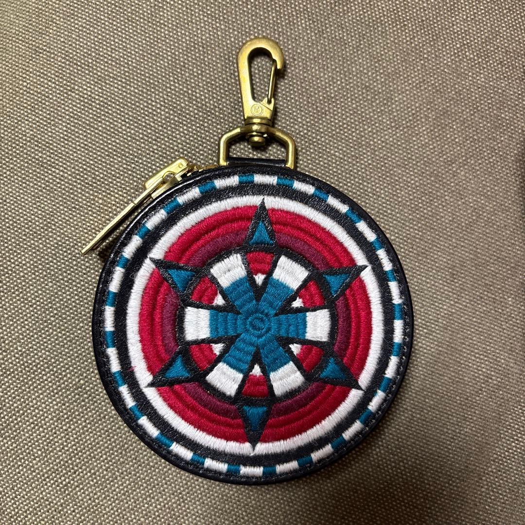 blackmeans embroidery Coin Case ケース