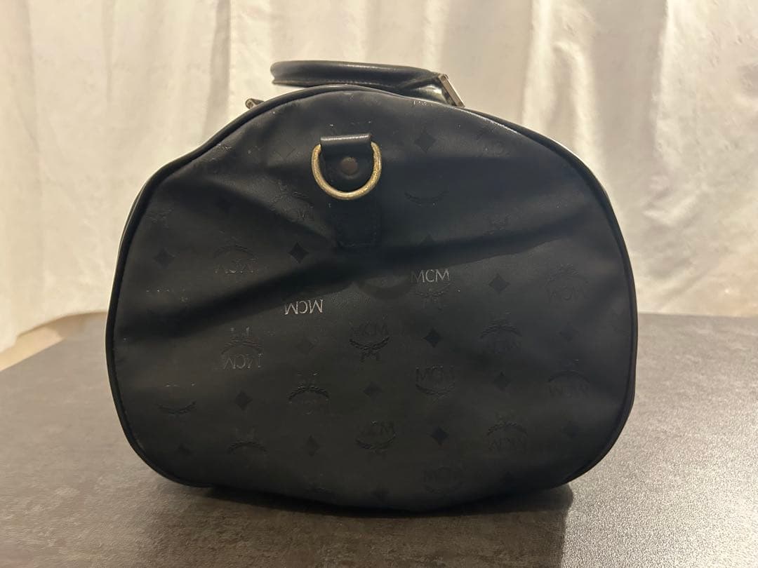 MCM ブラック ボストンバッグ