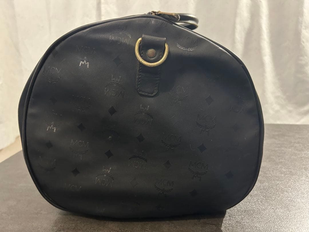 MCM ブラック ボストンバッグ