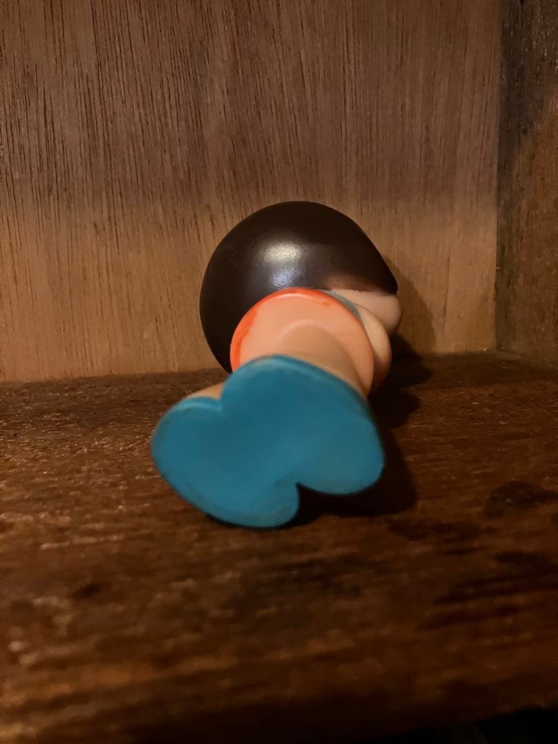 当時物 ソフビ人形 手塚治虫 女の子 サンヨー 上新 昭和レトロ 企業物