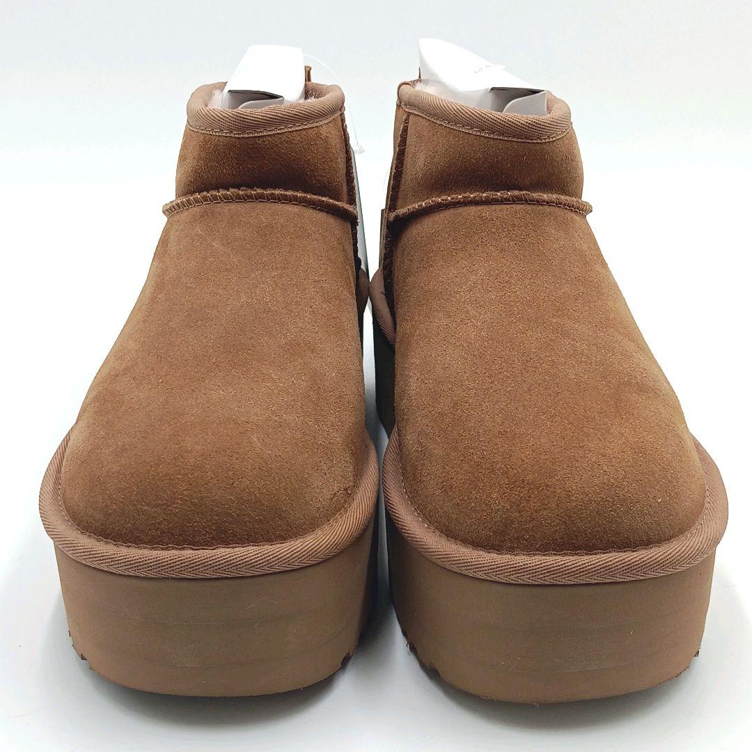【未使用】アグ UGG クラッシック 厚底 ムートンブーツ 25cm