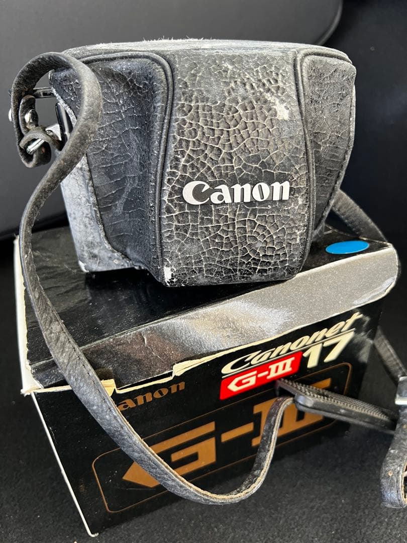 Canon G-III 17 ブラック フィルムカメラ