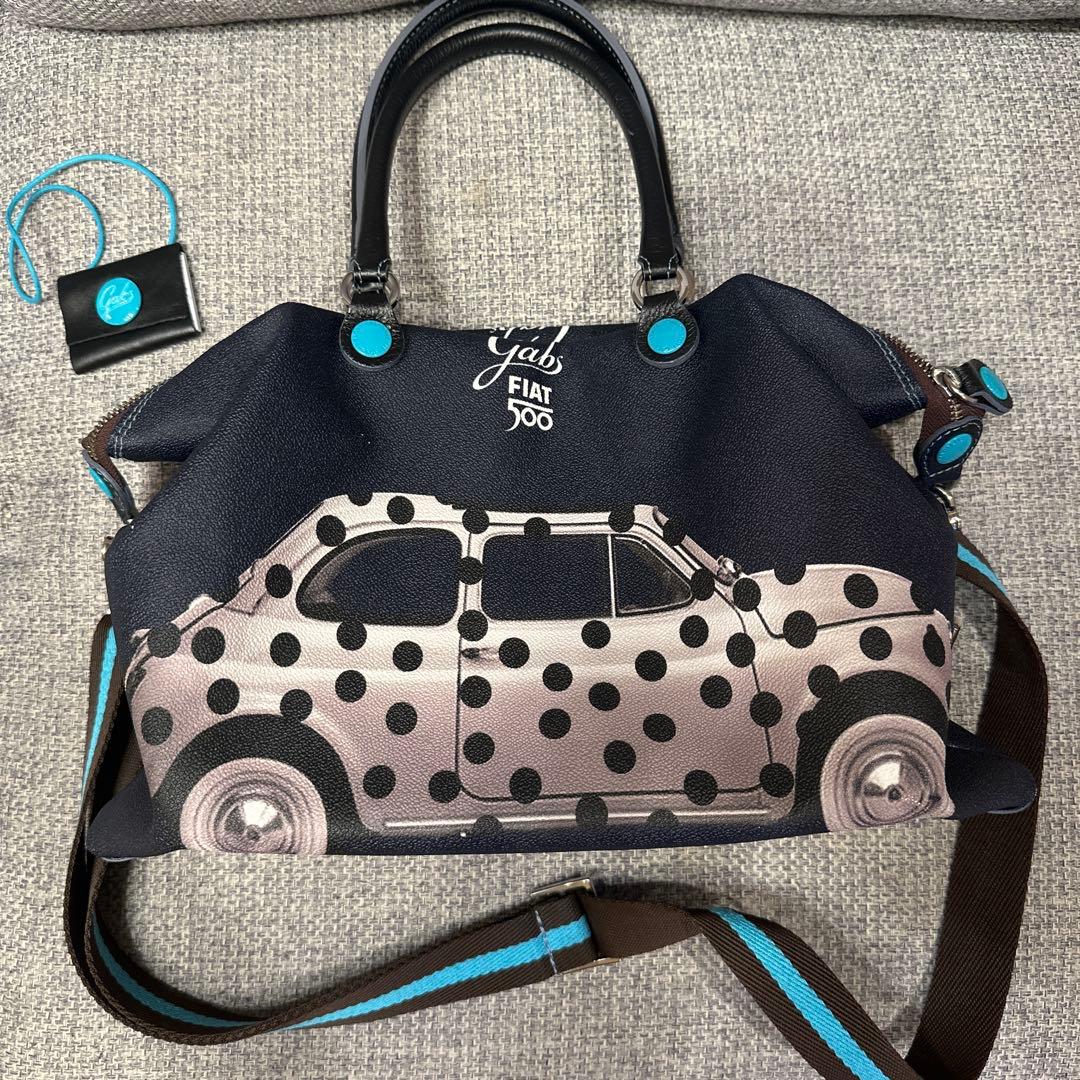 GABS ガブス　FIAT500 コラボバッグ