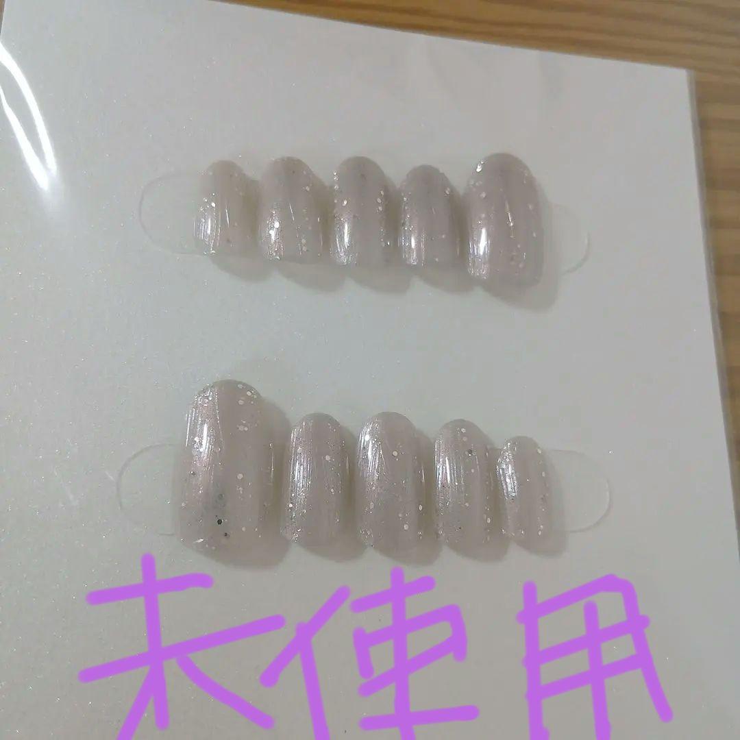 EVERNAIL 未使用　ミディアムオーバル未使用2種+使用済1種　おまけ付き