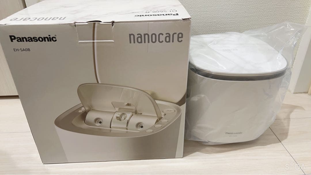 【綺麗】Panasonic スチーマーナノケア EH-SA0B-N