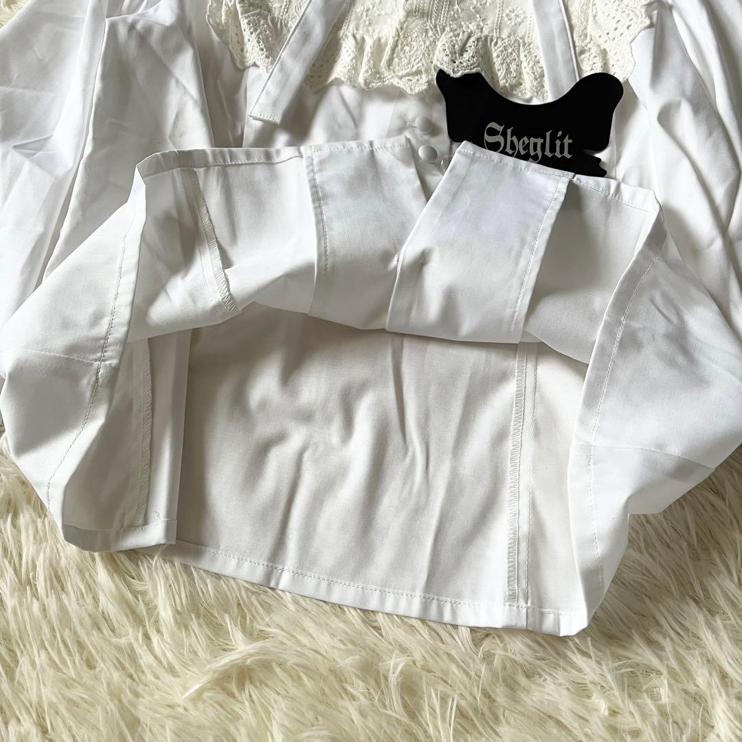 Sheglit シェグリットAlicia レースブラウス 長袖 ロリータ　長袖